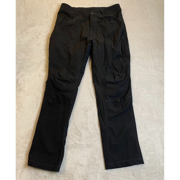 Swiss Tech Mens Cargo Pants 32x30  Black Soot Stretch Nylon Spandex Mix - Picture 11 of 12